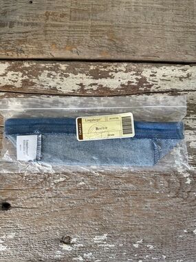 Longaberger Biscuit Basket Liner in Denim